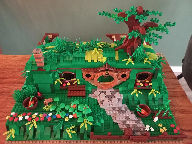 Small particle building block MOC - cave assembly toy model for unexpected gatherings on small hills, birthday gift for boys
Small particle building block MOC - cave assembly toy model for unexpected gatherings on small hills, birthday gift for boys