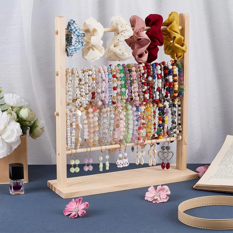 2/3/4 слоя браслета из цельного дерева, браслет, киоск, подставка для ювелирных изделий, бусины, часы, браслет, подставка для ювелирных изделий, веревка для хранения ювелирных изделий
2/3/4 слоя браслета из цельного дерева, браслет, киоск, подставка для ювелирных изделий, бусины, часы, браслет, подставка для ювелирных изделий, веревка для хранения ювелирных изделий