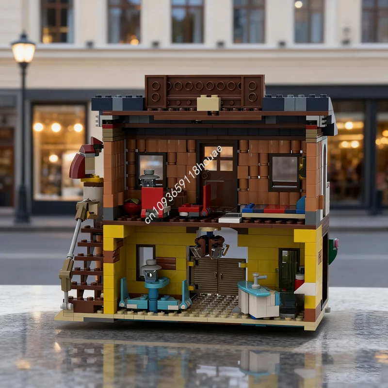 515pcs MOC Saloon The Crawling Crab Westerned Model Building Blocks Architecture Christmas Gift Assemble Toy DIY Creative Brick
515pcs MOC Saloon The Crawling Crab Westerned Model Building Blocks Architecture Christmas Gift Assemble Toy DIY Creative Brick