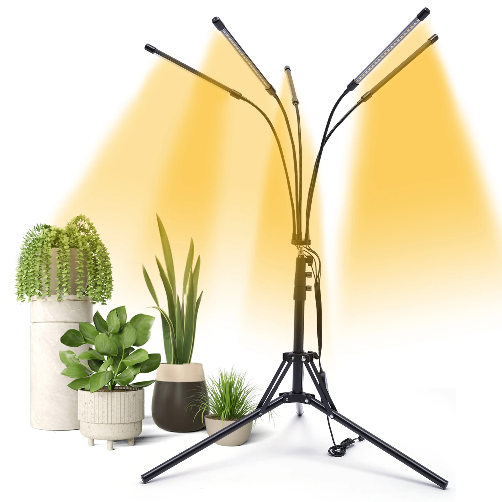Indoor Plant Growth Light, Floor Standing Light, Full Spectrum, LED Plant Growth Light, Timer, 4, 8, 12h
Indoor Plant Growth Light, Floor Standing Light, Full Spectrum, LED Plant Growth Light, Timer, 4, 8, 12h