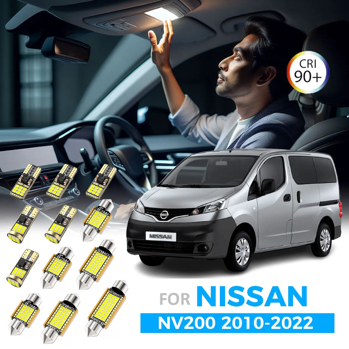 AENVTOL 9 шт. обновленное освещение Canbus для Nissan NV200 2010 2011 2012-2017 2018 2019 2020 2021 2022 комплект светодиодных внутренних купольных фонарей
AENVTOL 9 шт. обновленное освещение Canbus для Nissan NV200 2010 2011 2012-2017 2018 2019 2020 2021 2022 комплект светодиодных внутренних купольных фонарей