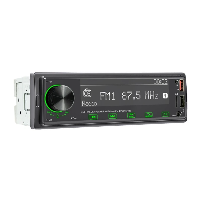 Auto Radio 1 Din Bluetooth-compatible Car Multimedia Support USB TF Card AUX FM Radio Receiver LCD Car Stereo MP3 Player
Auto Radio 1 Din Bluetooth-compatible Car Multimedia Support USB TF Card AUX FM Radio Receiver LCD Car Stereo MP3 Player