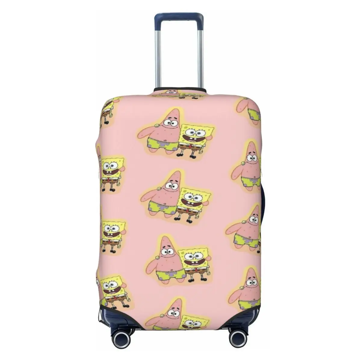Custom SpongeBobed Cartoon Luggage Cover Elastic Travel Suitcase Protective Covers Suit For 18-32 inch
Custom SpongeBobed Cartoon Luggage Cover Elastic Travel Suitcase Protective Covers Suit For 18-32 inch