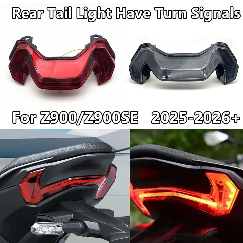 Rear Tail Light Fit For Kawasaki Z900 Z 900 SE 2024 2025 2026 Rear Tail Light Brake Turn Signals Integrated LED Stop Light
Rear Tail Light Fit For Kawasaki Z900 Z 900 SE 2024 2025 2026 Rear Tail Light Brake Turn Signals Integrated LED Stop Light