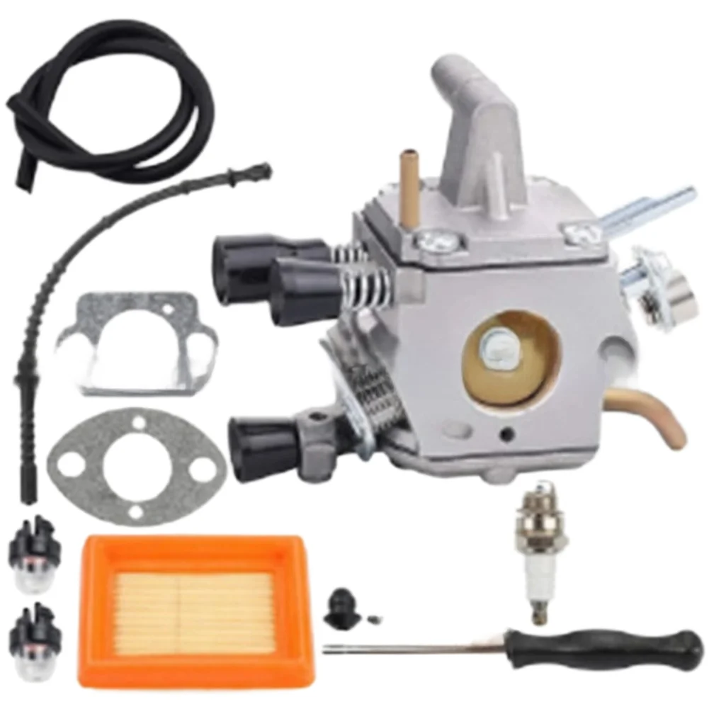 Carburetor Kit With Air Filter Accessories For FS120 FS120R FOR FS300 BT120C BT121 Engine Garden Power Tools Carburetor Parts
Carburetor Kit With Air Filter Accessories For FS120 FS120R FOR FS300 BT120C BT121 Engine Garden Power Tools Carburetor Parts