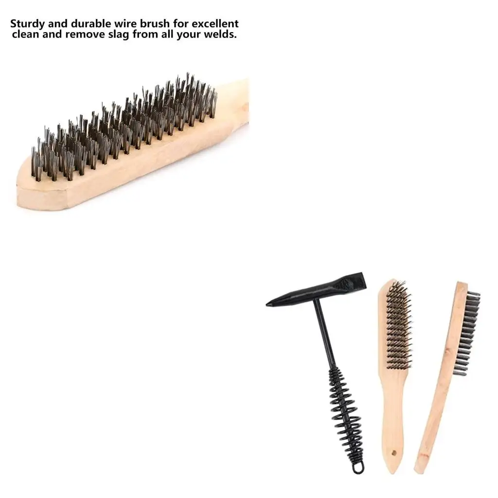 2PCS Steel Wire Brush & Vertical Chipping Hammer Set
2PCS Steel Wire Brush & Vertical Chipping Hammer Set
