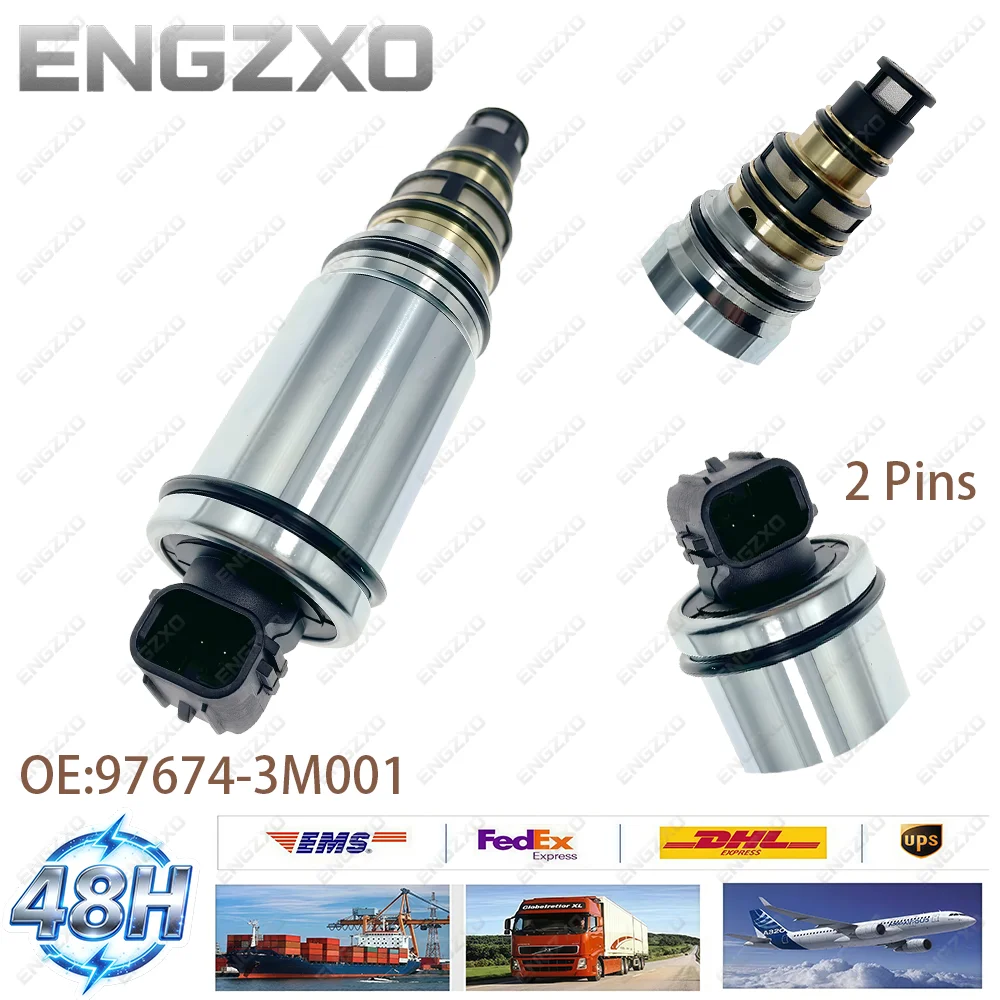 High Quality 97674-3M001 976743M001 2Pins AC Valve Control Solenoid Valves For HYUNDAI SANTA FE Kia Sorento K7 Cadenza Rio Forte
High Quality 97674-3M001 976743M001 2Pins AC Valve Control Solenoid Valves For HYUNDAI SANTA FE Kia Sorento K7 Cadenza Rio Forte