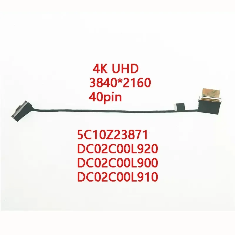 Новый ЖК-кабель EDP для ноутбука Lenovo ThinkPad P15 Gen 1 t15g Gen1 4K UHD 5c10z4% 71 dc02c00l920 dc02c00l900 dc02c00l910
Новый ЖК-кабель EDP для ноутбука Lenovo ThinkPad P15 Gen 1 t15g Gen1 4K UHD 5c10z4% 71 dc02c00l920 dc02c00l900 dc02c00l910