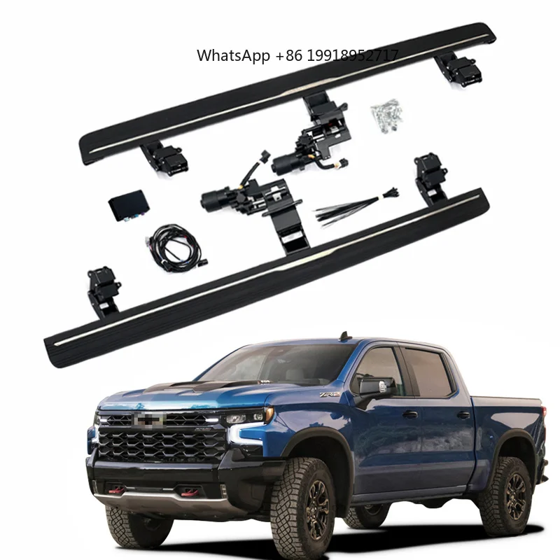 Automatic Electric Power Side Step Running Board for Silverado 1500 Crew Cab 2019-2024 JJ888
Automatic Electric Power Side Step Running Board for Silverado 1500 Crew Cab 2019-2024 JJ888