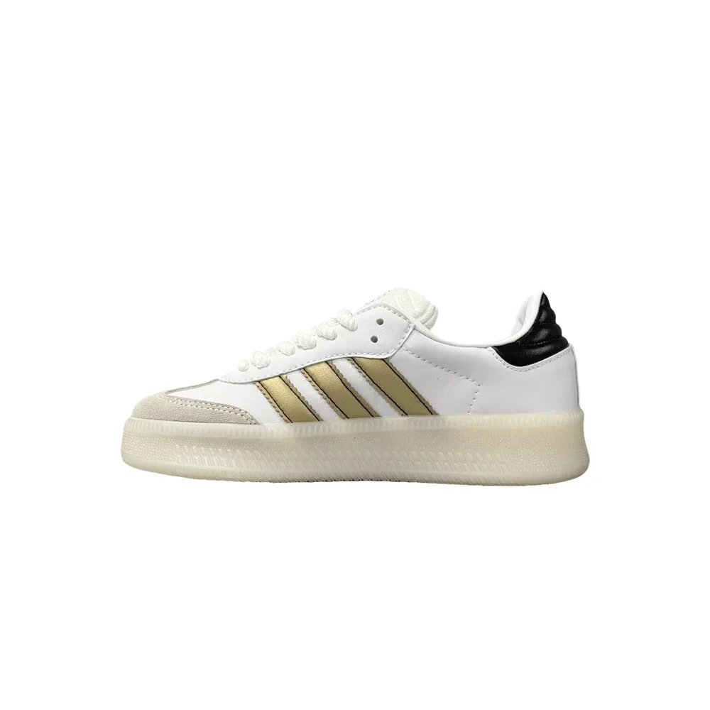 Adidas Originals Samba XLG Men Women Platinum Black Fashion Versatile Non-slip Thick Platform Casual Skateboard Shoes IH8643
Adidas Originals Samba XLG Men Women Platinum Black Fashion Versatile Non-slip Thick Platform Casual Skateboard Shoes IH8643
