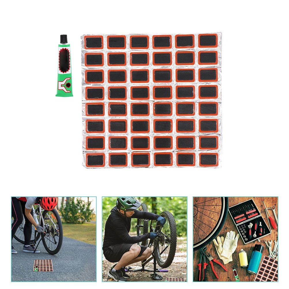 1 set Bike Tire Patch Kit Repair Film Flat Tires Inner Tube Puncture Fix Road Mountain Bike Emergency Repair Tool Durable Easy
1 set Bike Tire Patch Kit Repair Film Flat Tires Inner Tube Puncture Fix Road Mountain Bike Emergency Repair Tool Durable Easy