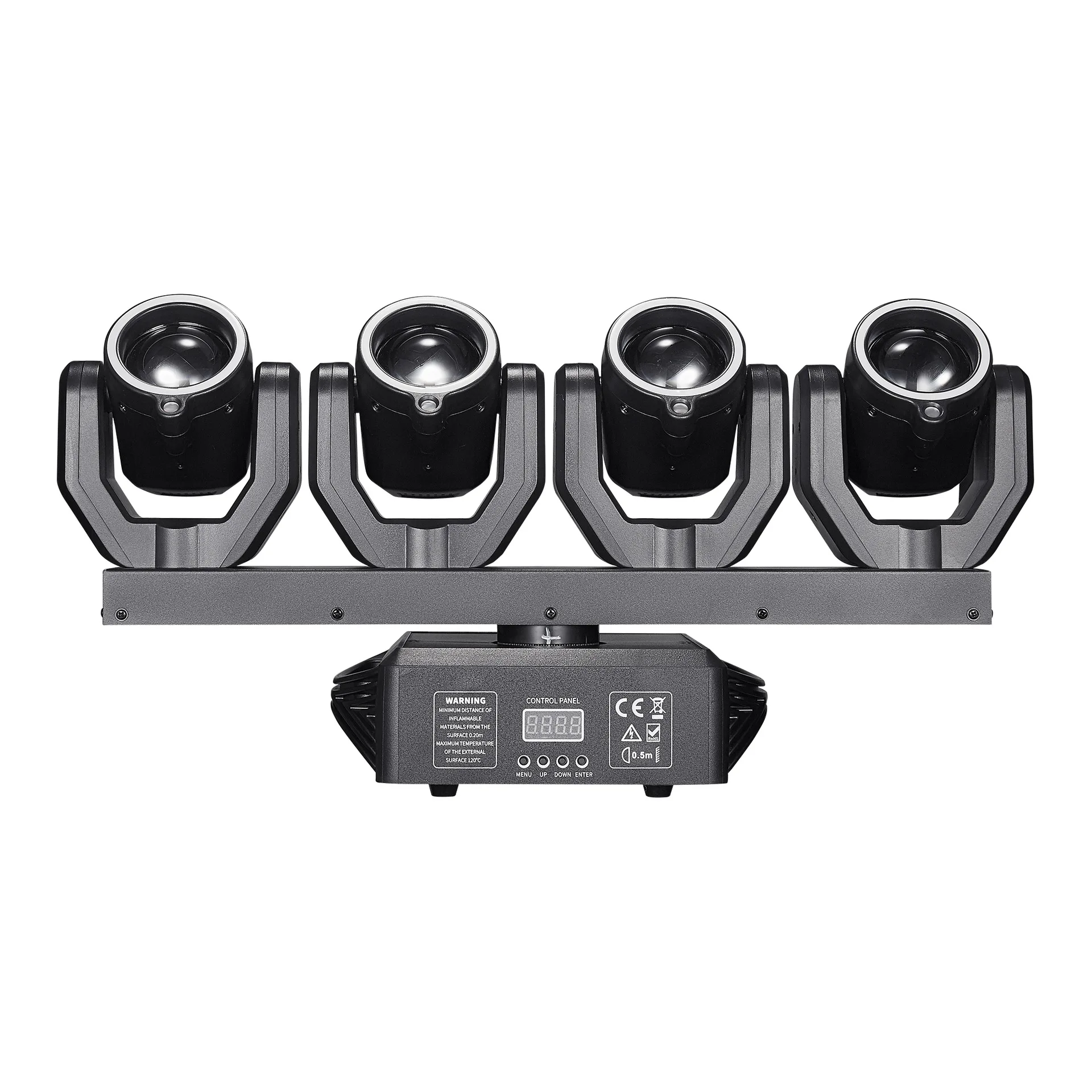 Four-Head Mini Moving Head with Remote Control, LED Beam Bar, Clear Bar, Rotating Beam Laser Stage
Four-Head Mini Moving Head with Remote Control, LED Beam Bar, Clear Bar, Rotating Beam Laser Stage