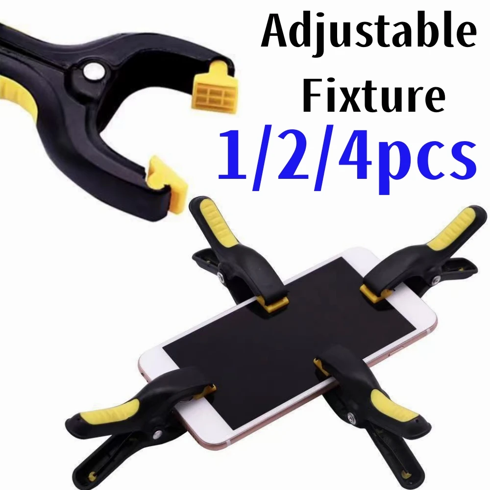 1/2/4Pcs Plastic Clips Fixture Universal Phone/Tablet LCD Screen Fastening Clamp Tools for IPhone Samsung IPad Repair Tool Kit
1/2/4Pcs Plastic Clips Fixture Universal Phone/Tablet LCD Screen Fastening Clamp Tools for IPhone Samsung IPad Repair Tool Kit