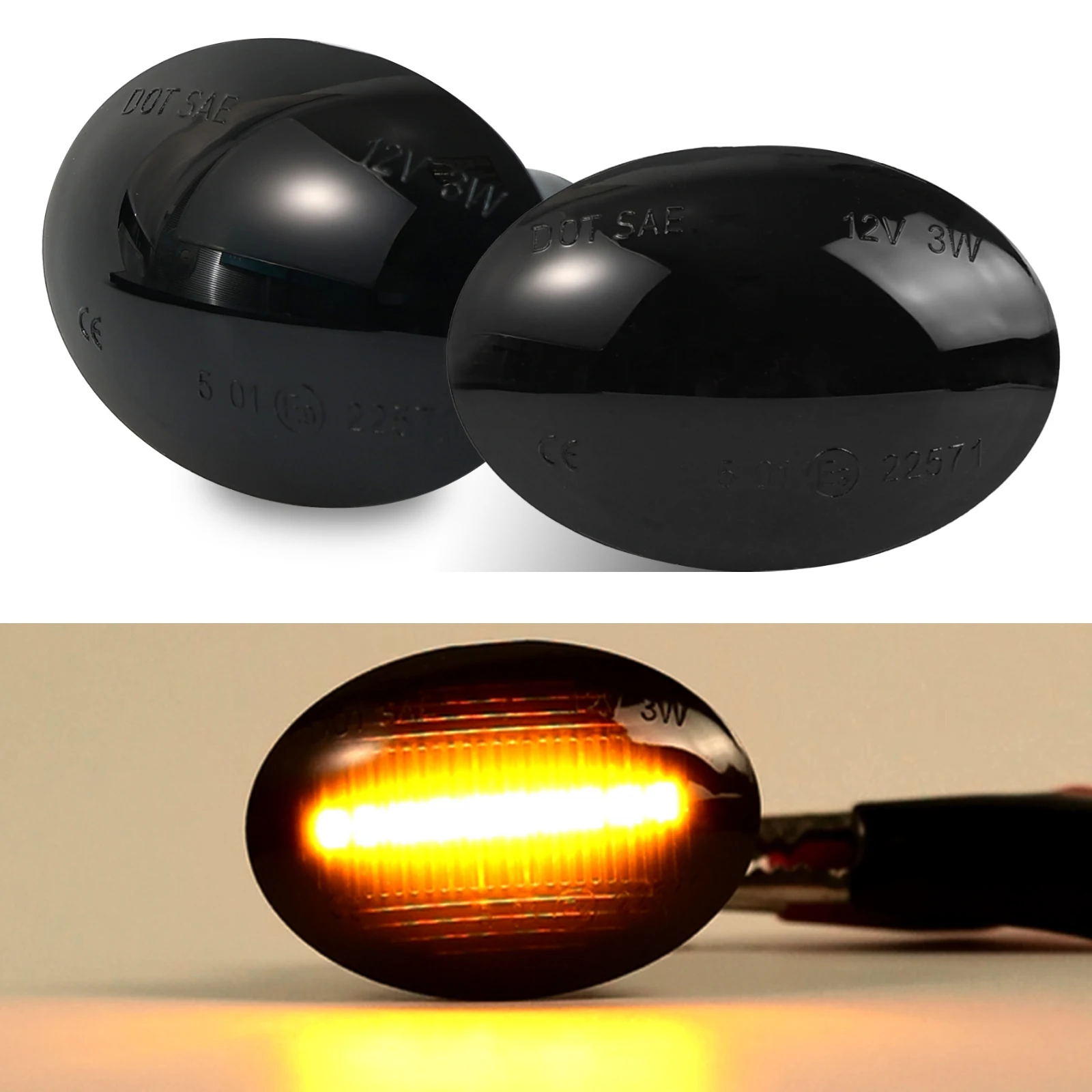 Дымчатый 10 светодиодный последовательный боковой габаритный фонарь E9, указатель поворота E-Mark Plug and Play для Lancia Ypsilon 2007 2013 Fiat 500, аксессуары
Дымчатый 10 светодиодный последовательный боковой габаритный фонарь E9, указатель поворота E-Mark Plug and Play для Lancia Ypsilon 2007 2013 Fiat 500, аксессуары