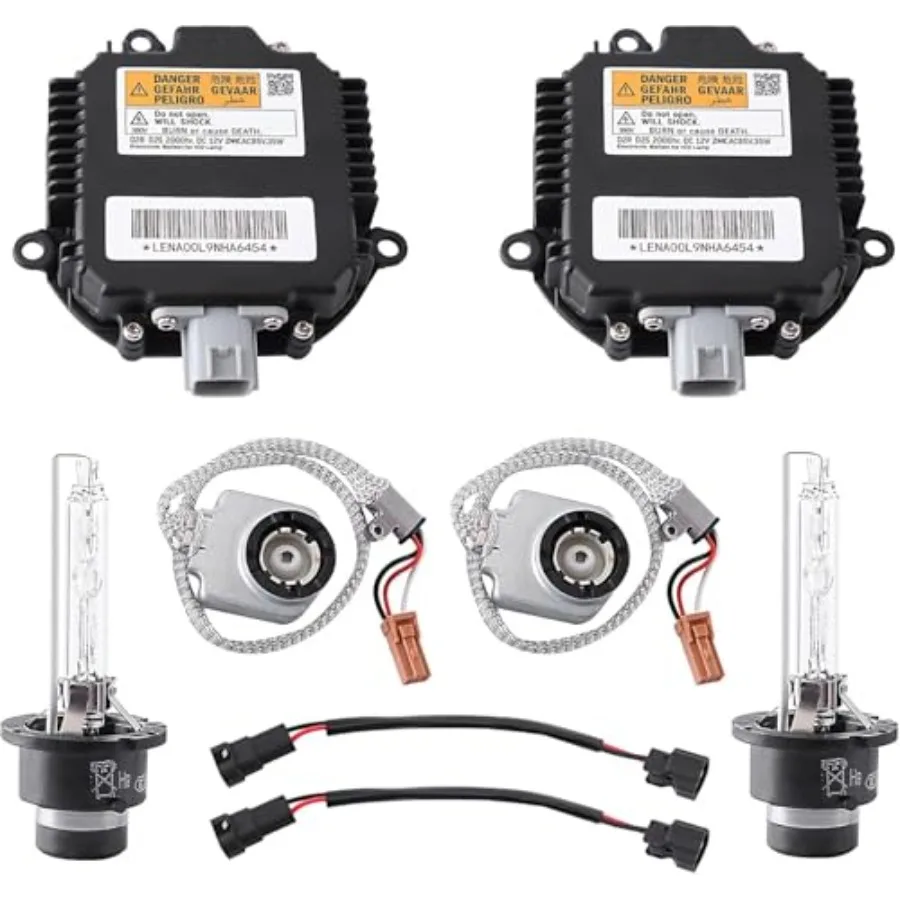 HID Xenon Headlight Ballast w/ Igniter and DS Bulb for Nissan Altima, 350Z, Maxima, Murano, Rogue, for Infiniti G35, G37, FX35-
HID Xenon Headlight Ballast w/ Igniter and DS Bulb for Nissan Altima, 350Z, Maxima, Murano, Rogue, for Infiniti G35, G37, FX35-