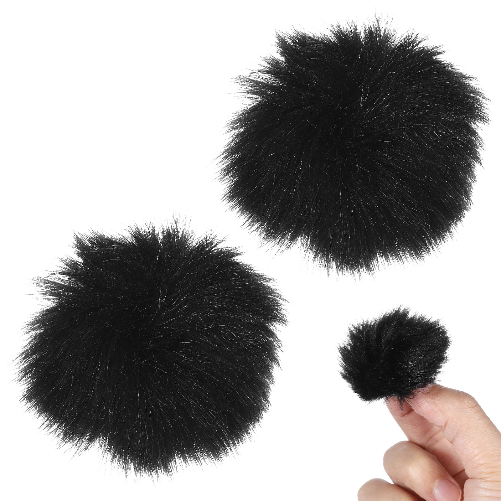 2 Pcs Microphone Windproof Furry Windscreen Cover Wireless Microphones Noise Reduction Protection Versatile Use
2 Pcs Microphone Windproof Furry Windscreen Cover Wireless Microphones Noise Reduction Protection Versatile Use
