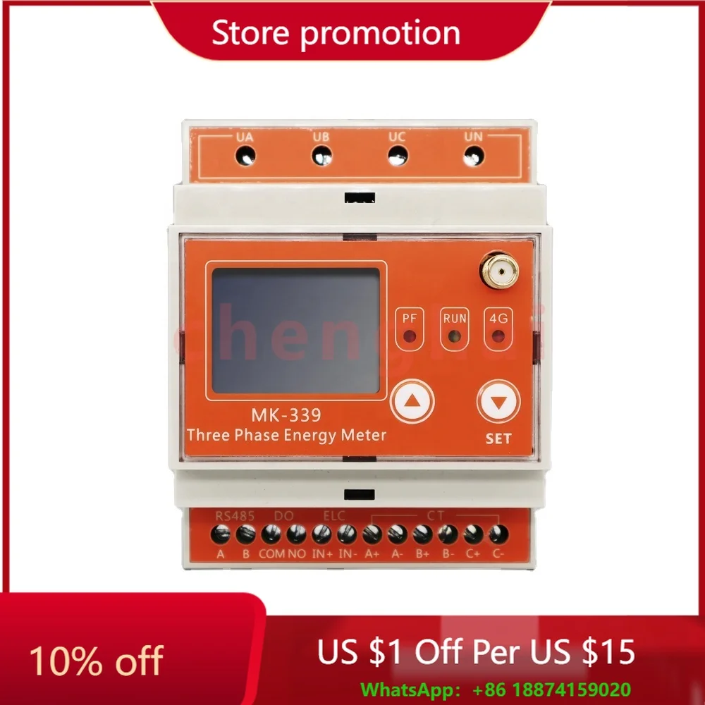 OEM ODM Система мониторинга электроэнергии Беспроводной 4G 3-фазный счетчик энергии Интеллектуальный счетчик мощности IOT
OEM ODM Система мониторинга электроэнергии Беспроводной 4G 3-фазный счетчик энергии Интеллектуальный счетчик мощности IOT