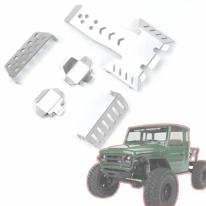 Stainless Steel Chassis Armor Axle Protector Skid Plate for Vanquish VS4-10 Phoenix VS410 RC Crawler Car Upgrade Parts
Stainless Steel Chassis Armor Axle Protector Skid Plate for Vanquish VS4-10 Phoenix VS410 RC Crawler Car Upgrade Parts