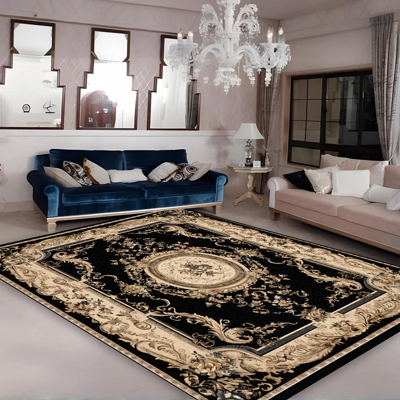Luxury European Carpet for Living Room Large Area Decoration Parlor Sofa Floor Mats Non-slip Bedroom Rug Washable Porch Doormat
Luxury European Carpet for Living Room Large Area Decoration Parlor Sofa Floor Mats Non-slip Bedroom Rug Washable Porch Doormat