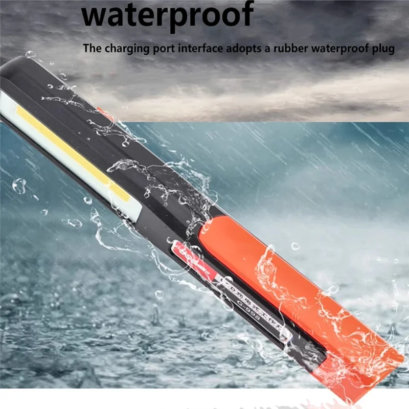 AT19-USB Rechargeable COB LED Work Light, Powerful Magnetic Flashlight Torch, Emergency Car Garage Lamp
AT19-USB Rechargeable COB LED Work Light, Powerful Magnetic Flashlight Torch, Emergency Car Garage Lamp