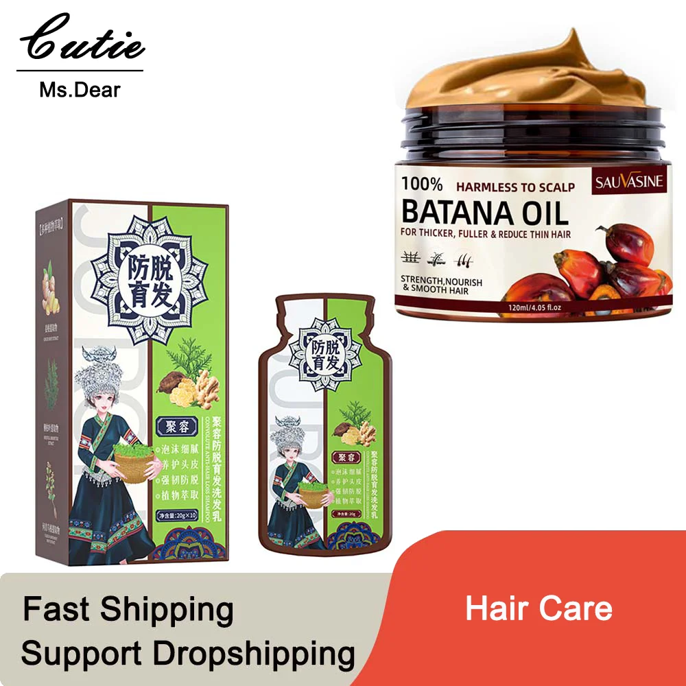 Anti-Hair Loss Hair Shampoo and Conditioner Set/Ginger Plant Extract Hair Growth Shampoo/Repair Dense Batana Oil Conditioner
Anti-Hair Loss Hair Shampoo and Conditioner Set/Ginger Plant Extract Hair Growth Shampoo/Repair Dense Batana Oil Conditioner