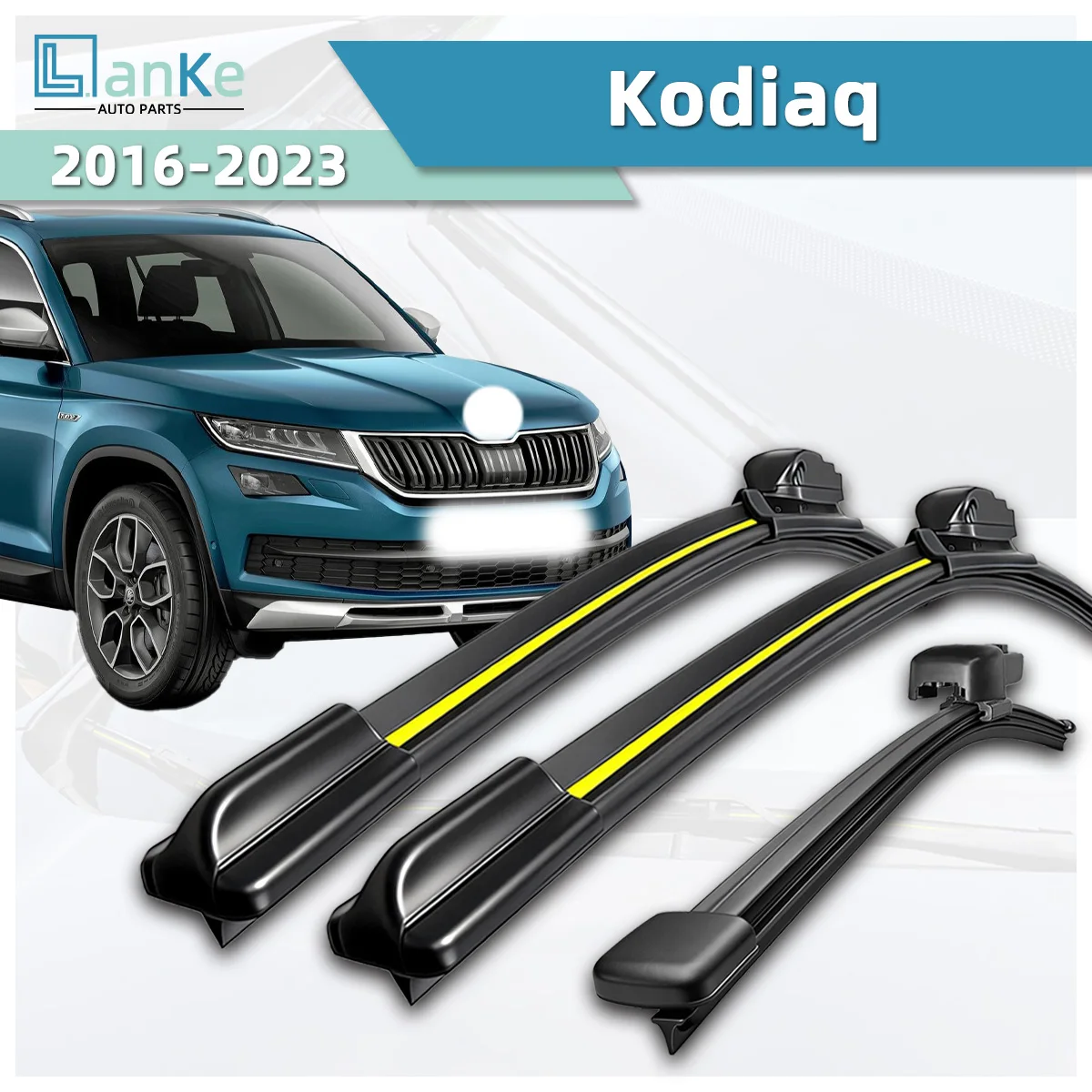 Lanke Wiper Fit For Skoda Kodiaq (2016-2023) Natural Rubber Strip Boneless Silence Car Windshield Wiper Blade Car Aaccessories
Lanke Wiper Fit For Skoda Kodiaq (2016-2023) Natural Rubber Strip Boneless Silence Car Windshield Wiper Blade Car Aaccessories