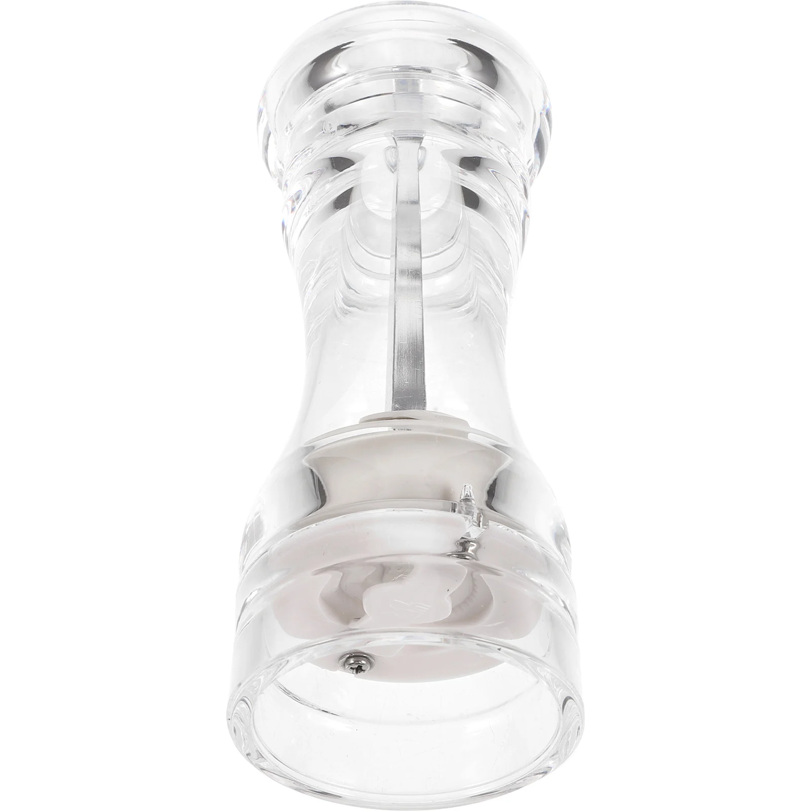 Stainless Steel Pepper Mill Refillable Sea Salt Grinding Tool Manual Kitchen Seasoning Portable Spice Masher Transparent
Stainless Steel Pepper Mill Refillable Sea Salt Grinding Tool Manual Kitchen Seasoning Portable Spice Masher Transparent