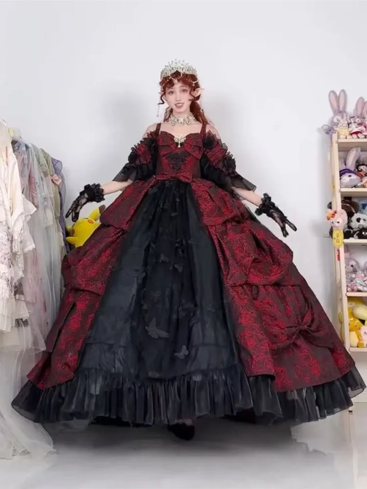 Dark Gothic style student day coming-of-age ceremony gorgeous sweet and cool dress
Dark Gothic style student day coming-of-age ceremony gorgeous sweet and cool dress
