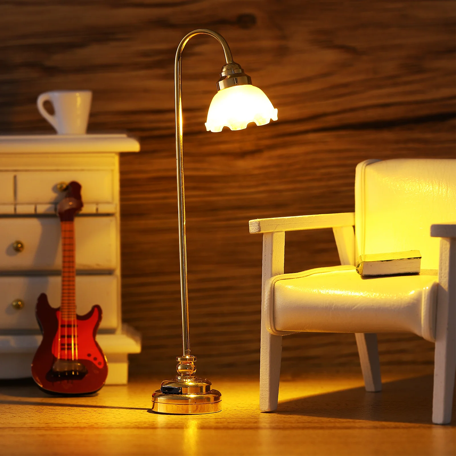 2 Pcs Desk 10 5x2 5cm Dollhouse Lamp Decor Golden Flower Shade Operated Warm Glow Table Light Night Lamp
2 Pcs Desk 10 5x2 5cm Dollhouse Lamp Decor Golden Flower Shade Operated Warm Glow Table Light Night Lamp