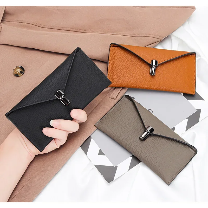 Luxury Ladies Leather Long Wallet Fashion Folding Leather Phone Wallet Ladies Envelope Wallet Clutch Bag Ultrathin Women Wallets
Luxury Ladies Leather Long Wallet Fashion Folding Leather Phone Wallet Ladies Envelope Wallet Clutch Bag Ultrathin Women Wallets