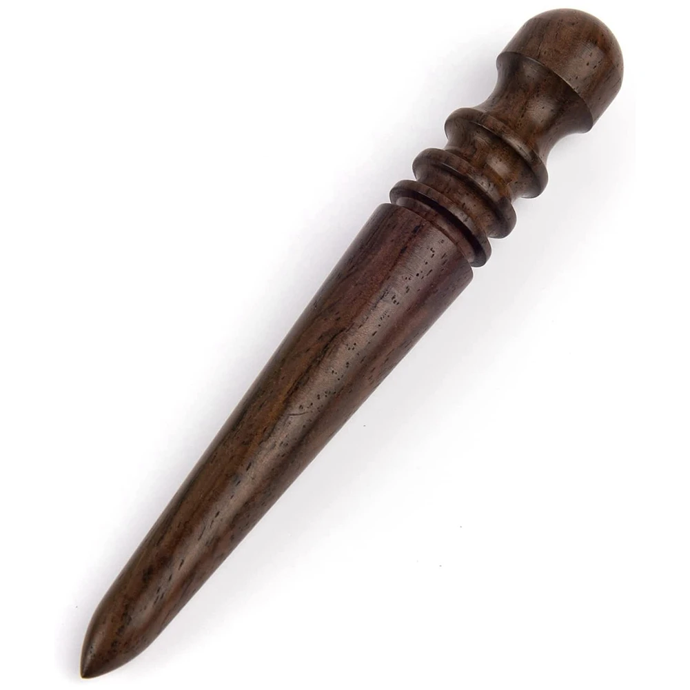 Leather Burnisher Tool Ebony Wood Leather Edge Burnisher Tapered Wooden Sticker Polished Grinding Tools with 4 Grooves
Leather Burnisher Tool Ebony Wood Leather Edge Burnisher Tapered Wooden Sticker Polished Grinding Tools with 4 Grooves