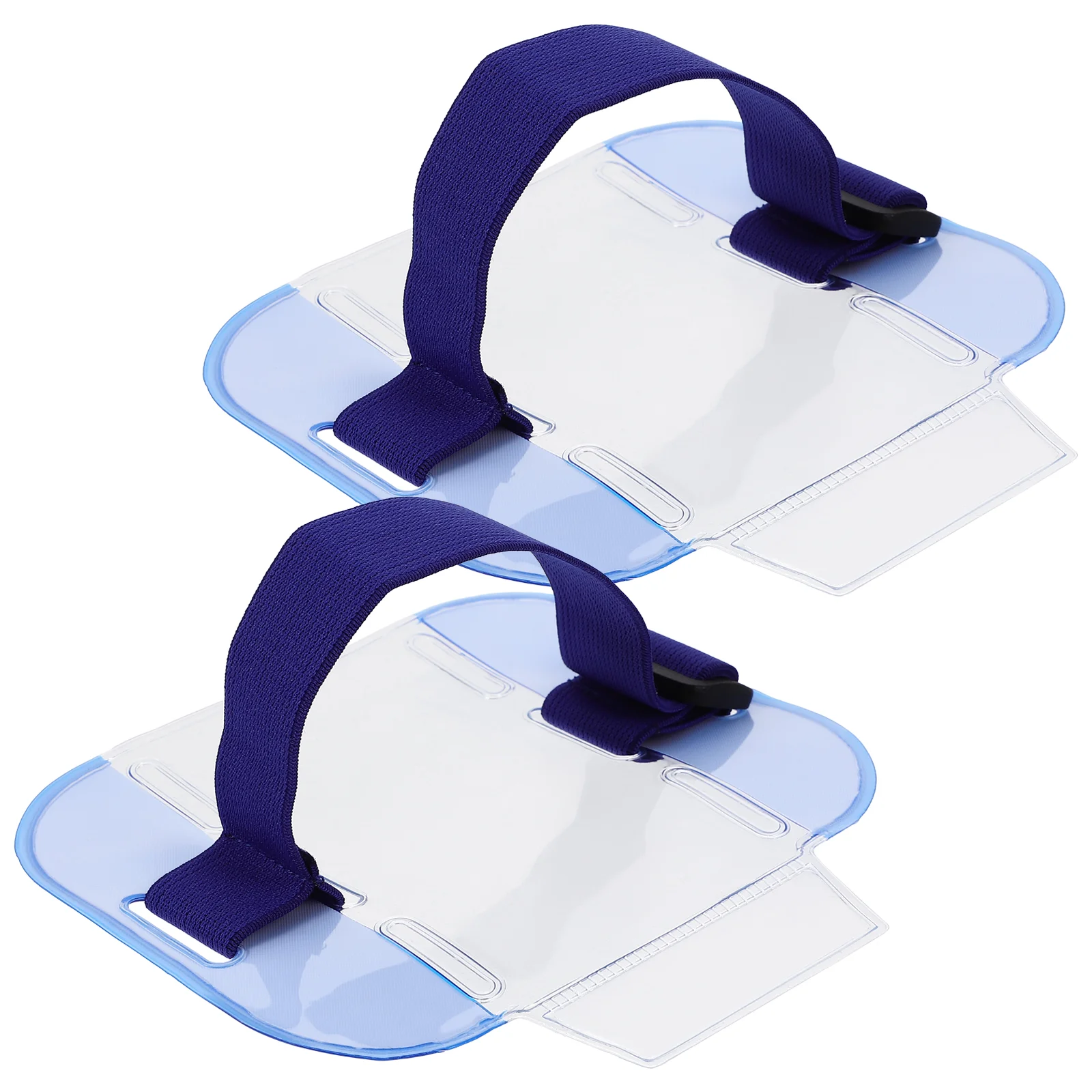 2 Pcs Plastic Colorful Card Holder Multiple Size Affordable Arm Badge Id Home Field Cover Protective Pvc House Holders
2 Pcs Plastic Colorful Card Holder Multiple Size Affordable Arm Badge Id Home Field Cover Protective Pvc House Holders