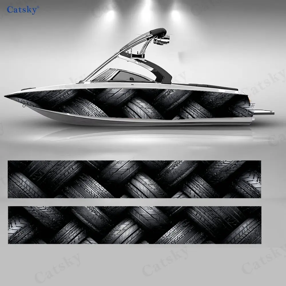 Mechanical Tire Tread Boat Stickers, PVC Waterproof Durable Vinyl Wrap Decals for Fishing Boats, Durable and Stylish Design
Mechanical Tire Tread Boat Stickers, PVC Waterproof Durable Vinyl Wrap Decals for Fishing Boats, Durable and Stylish Design