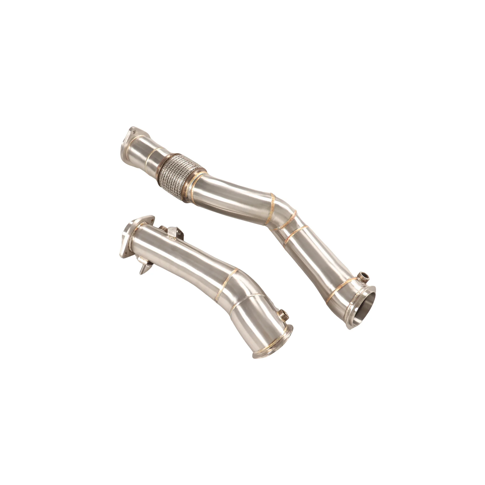 YT 304 Stainless Steel Straight-Through Downpipe Exhaust Pipes for BMW G8X M2 M3 M4 (S58) 3.0T
YT 304 Stainless Steel Straight-Through Downpipe Exhaust Pipes for BMW G8X M2 M3 M4 (S58) 3.0T