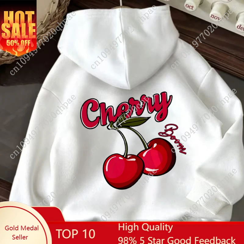 Модная толстовка для девочек 2026 в стиле Y2K Harajuku с вишневым принтом, повседневная толстовка для маленьких девочек, одежда для любительниц вишни
Модная толстовка для девочек 2026 в стиле Y2K Harajuku с вишневым принтом, повседневная толстовка для маленьких девочек, одежда для любительниц вишни