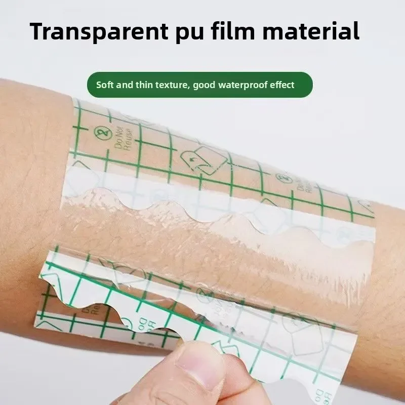 200Pcs Medical Adhesive Waterproof PU Film Transparent Tattoo Film Aftercare Wound Dressing Plaster Tube Catheter Fixation Tape
200Pcs Medical Adhesive Waterproof PU Film Transparent Tattoo Film Aftercare Wound Dressing Plaster Tube Catheter Fixation Tape
