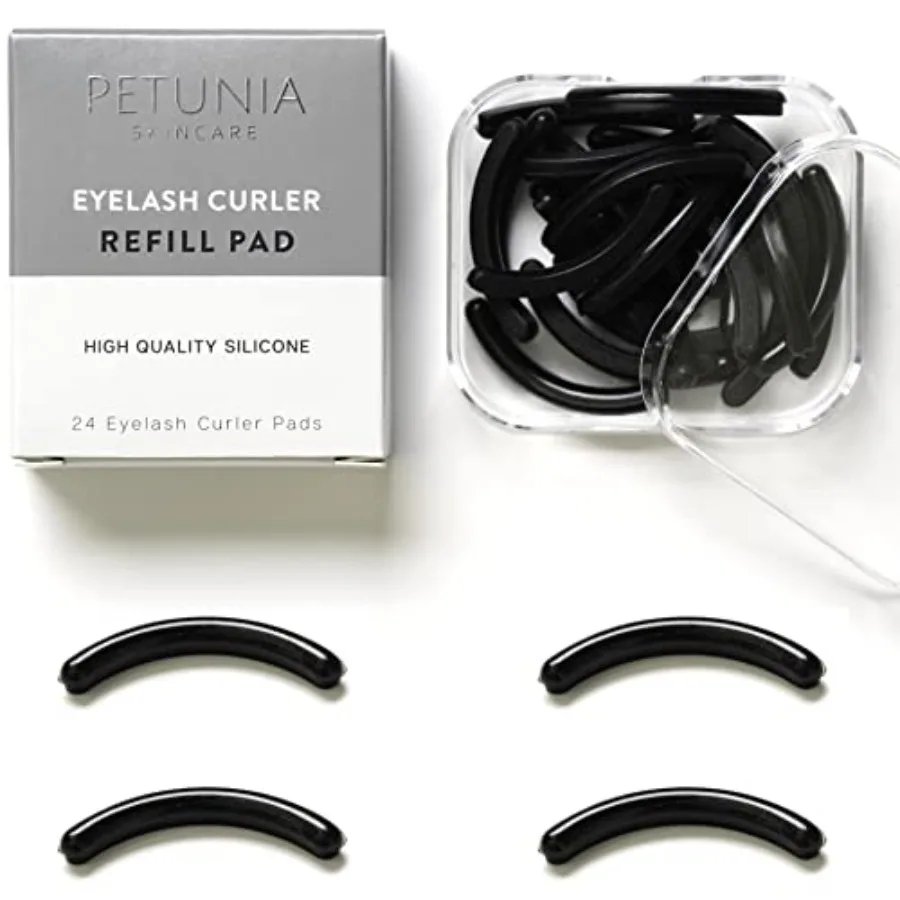 Black Eyelash Curler Refills 24-Pack Replacement Pads Eye Lash and Cosmetic Accessory Create Permanent Curls and Intense Lashes
Black Eyelash Curler Refills 24-Pack Replacement Pads Eye Lash and Cosmetic Accessory Create Permanent Curls and Intense Lashes