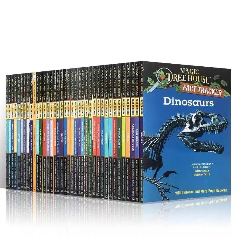44 Books/Set Magic Tree House Fact Tracker Original English Reading Children's Books livros de inglês
44 Books/Set Magic Tree House Fact Tracker Original English Reading Children's Books livros de inglês