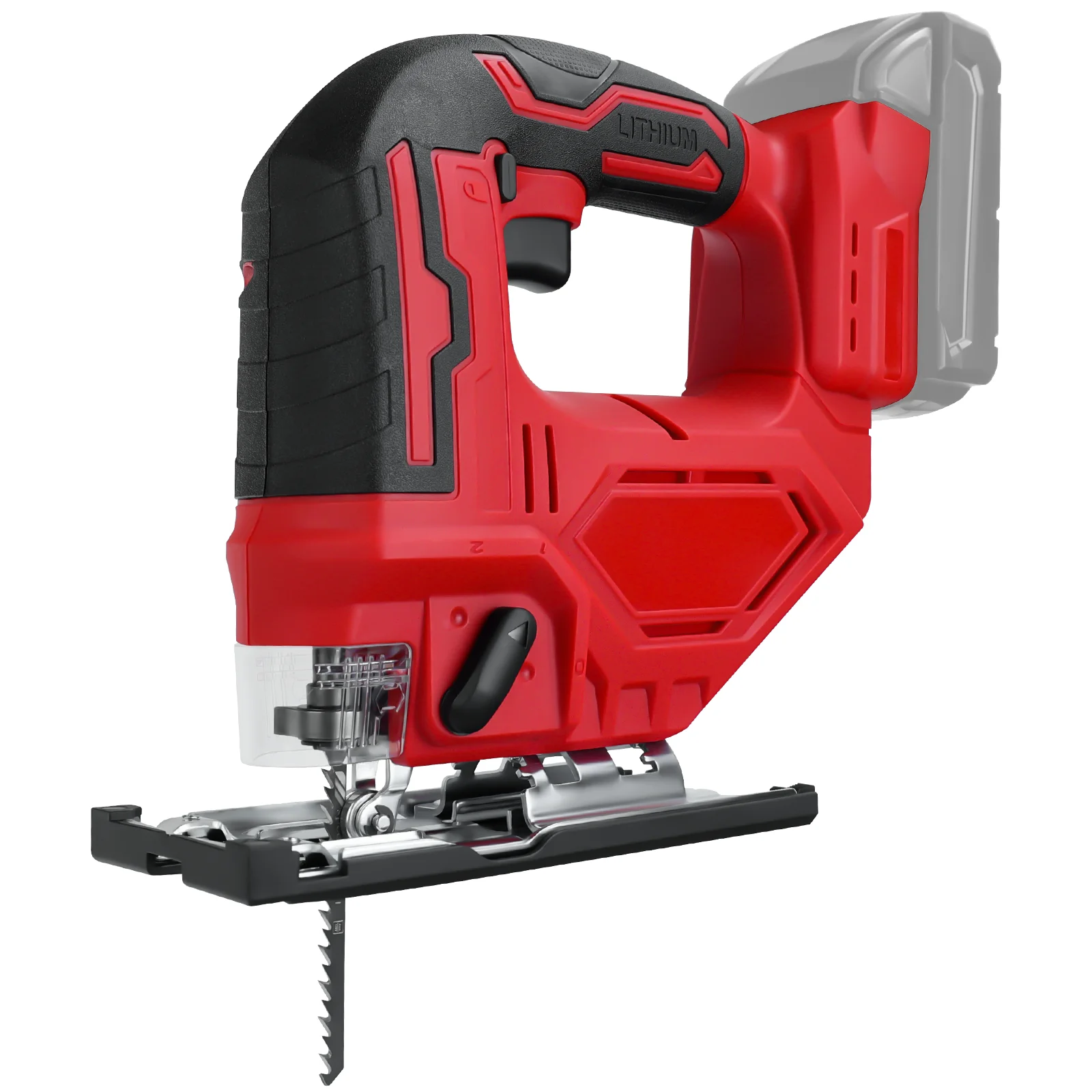 Electric Jigsaw Cordless Jig Saw Tool 2700RPM Variable Speed 3 Gears with LED Light for Milwaukee 18V Battery (No Battery)
Electric Jigsaw Cordless Jig Saw Tool 2700RPM Variable Speed 3 Gears with LED Light for Milwaukee 18V Battery (No Battery)