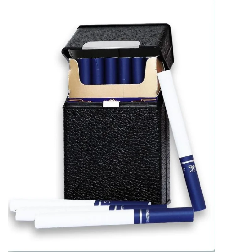 20 Cigarettes PU Leather Storage Box Anti-pressure and Anti-wrinkle Cigarette Case Smoking Accessories Men Gift
20 Cigarettes PU Leather Storage Box Anti-pressure and Anti-wrinkle Cigarette Case Smoking Accessories Men Gift