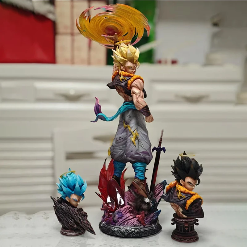 Jt Studio Dragon Ball 45cm Gogeta Statue - Cloudrise Version With Triple Interchangeable Heads Premium Gk Collectible Model Toys
Jt Studio Dragon Ball 45cm Gogeta Statue - Cloudrise Version With Triple Interchangeable Heads Premium Gk Collectible Model Toys