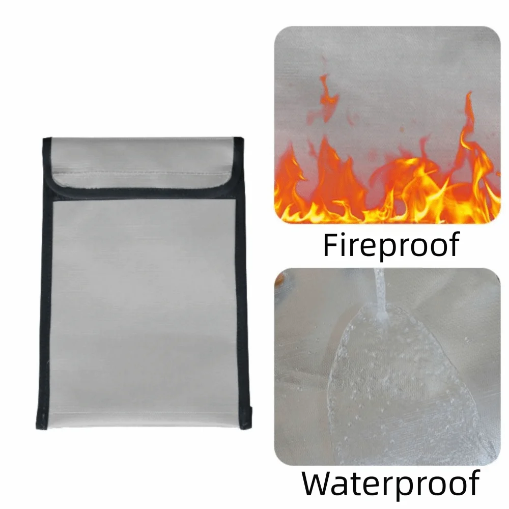 Waterproof Fireproof Document Bag Signal Blocker Sticky Strip Fireproof Shielding Folder Heat-resistant Anti-Hacking
Waterproof Fireproof Document Bag Signal Blocker Sticky Strip Fireproof Shielding Folder Heat-resistant Anti-Hacking