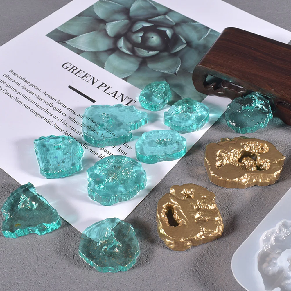 DIY nament Silicone Decoration Mold Crystal Columns Epoxy Mould for Pendant Tabletop Craft Easy Demold Clean Long Lasting
DIY nament Silicone Decoration Mold Crystal Columns Epoxy Mould for Pendant Tabletop Craft Easy Demold Clean Long Lasting