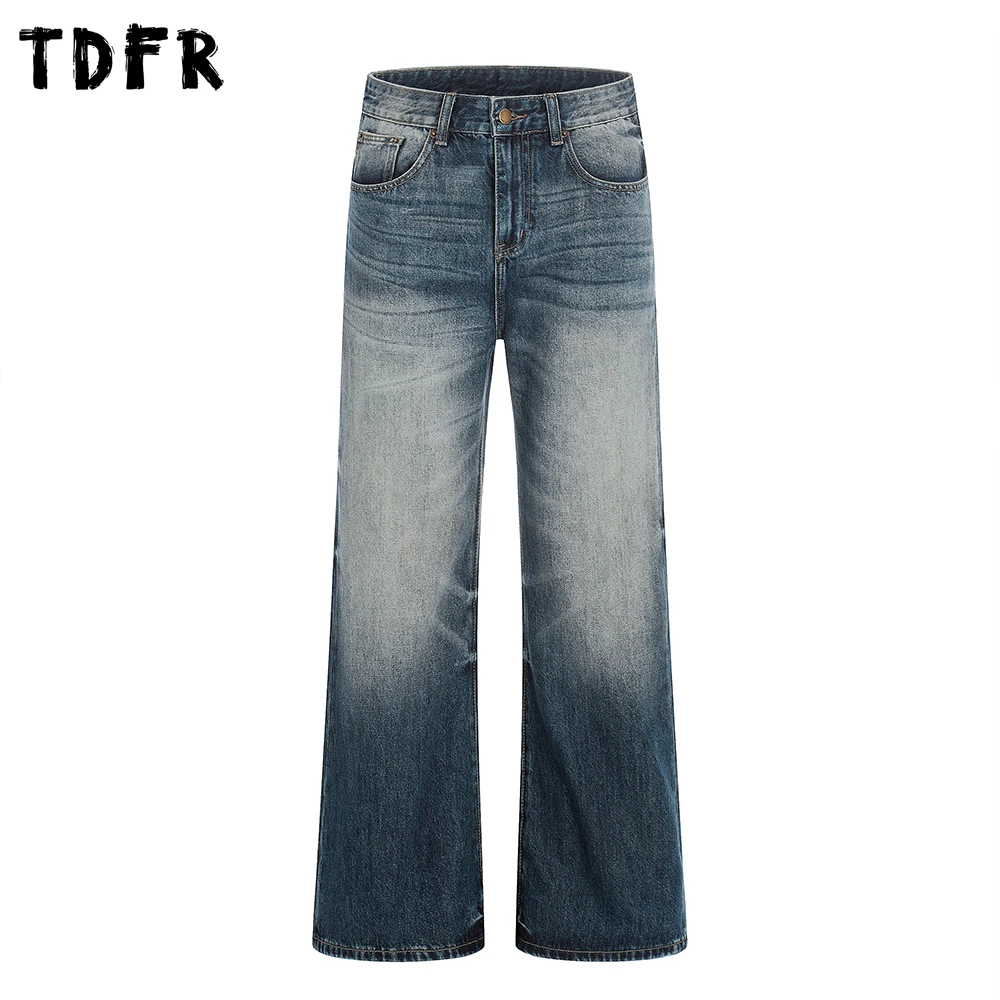 Whiskers Washed Distressed Jeans Mens Vintage Casual Baggy Straight-leg Denim Pants Man
Whiskers Washed Distressed Jeans Mens Vintage Casual Baggy Straight-leg Denim Pants Man