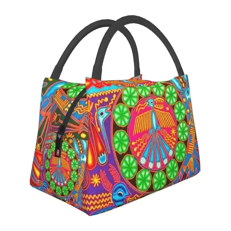 Изготовленная на заказ мексиканская красочная сумка для обеда Huichol, женская термохолодильник, изолированный ланч-бокс для офисных путешествий
Изготовленная на заказ мексиканская красочная сумка для обеда Huichol, женская термохолодильник, изолированный ланч-бокс для офисных путешествий