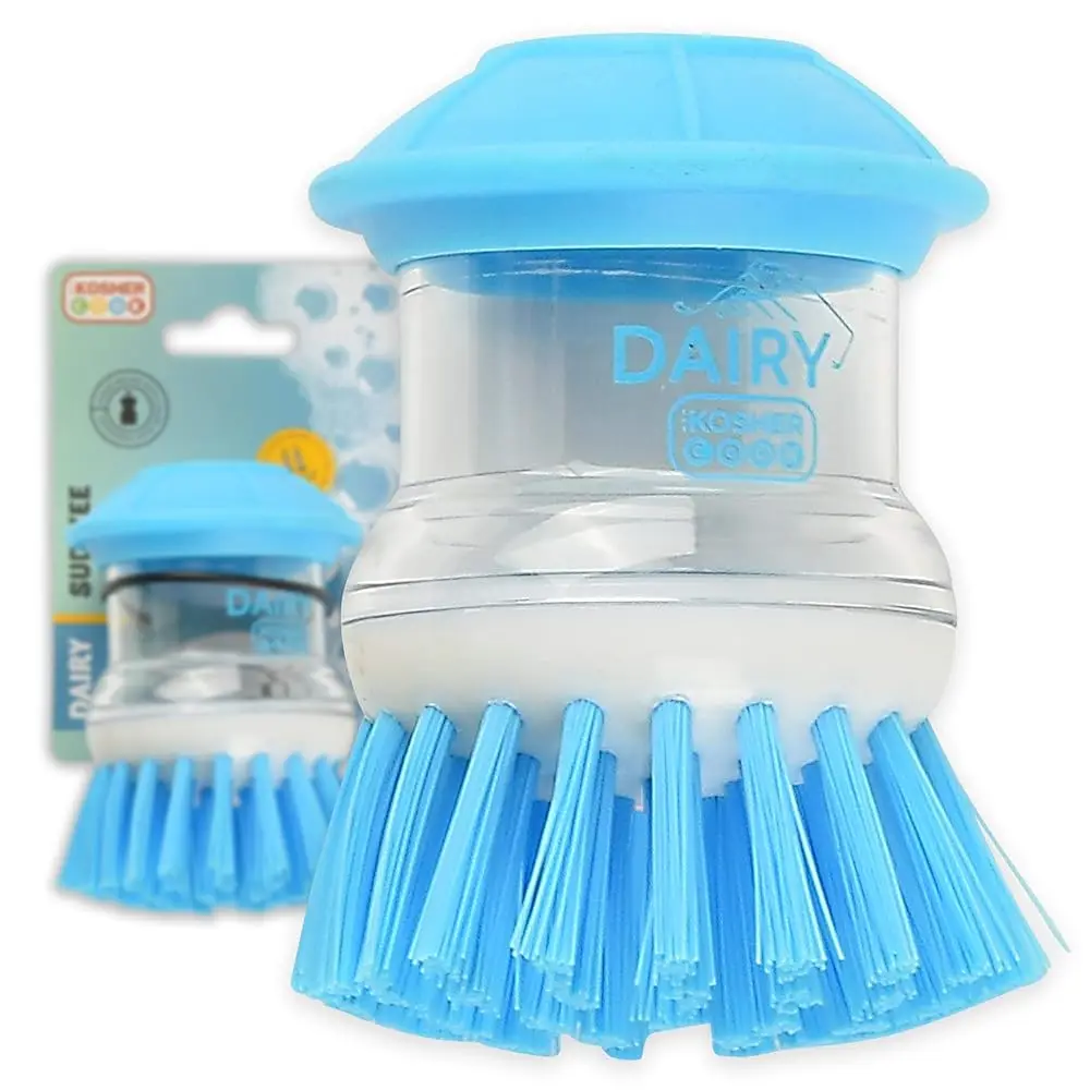 Щетка для мытья посуды Dairy Blue Sud-Zee с дозатором жидкого моющего средства – губка для чистки с щетиной и эргономичной ручкой – цветовая кодировка
Щетка для мытья посуды Dairy Blue Sud-Zee с дозатором жидкого моющего средства – губка для чистки с щетиной и эргономичной ручкой – цветовая кодировка
