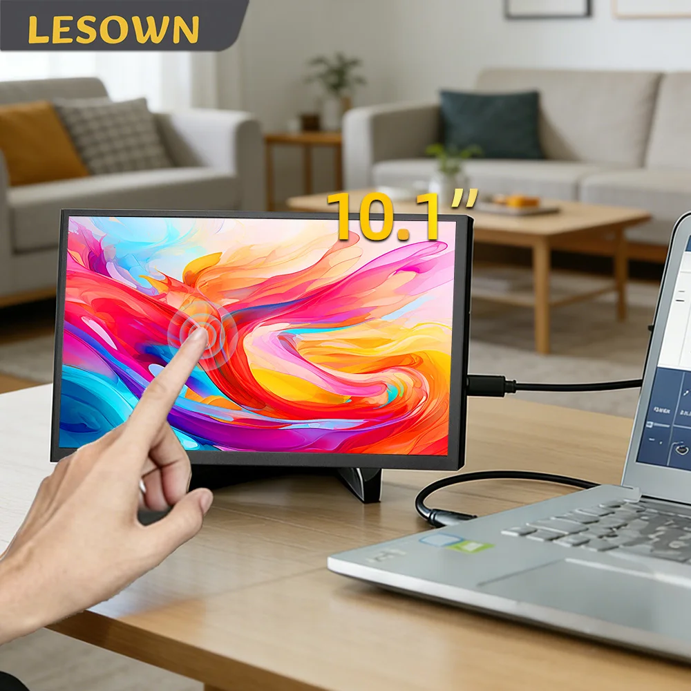 LESOWN Slim 10.1 Inch Mini Display 1280x800 IPS LCD Portable Monitor USB‑C Side Screen for Windows Laptop PC TV CCTV Plug & Play
LESOWN Slim 10.1 Inch Mini Display 1280x800 IPS LCD Portable Monitor USB‑C Side Screen for Windows Laptop PC TV CCTV Plug & Play