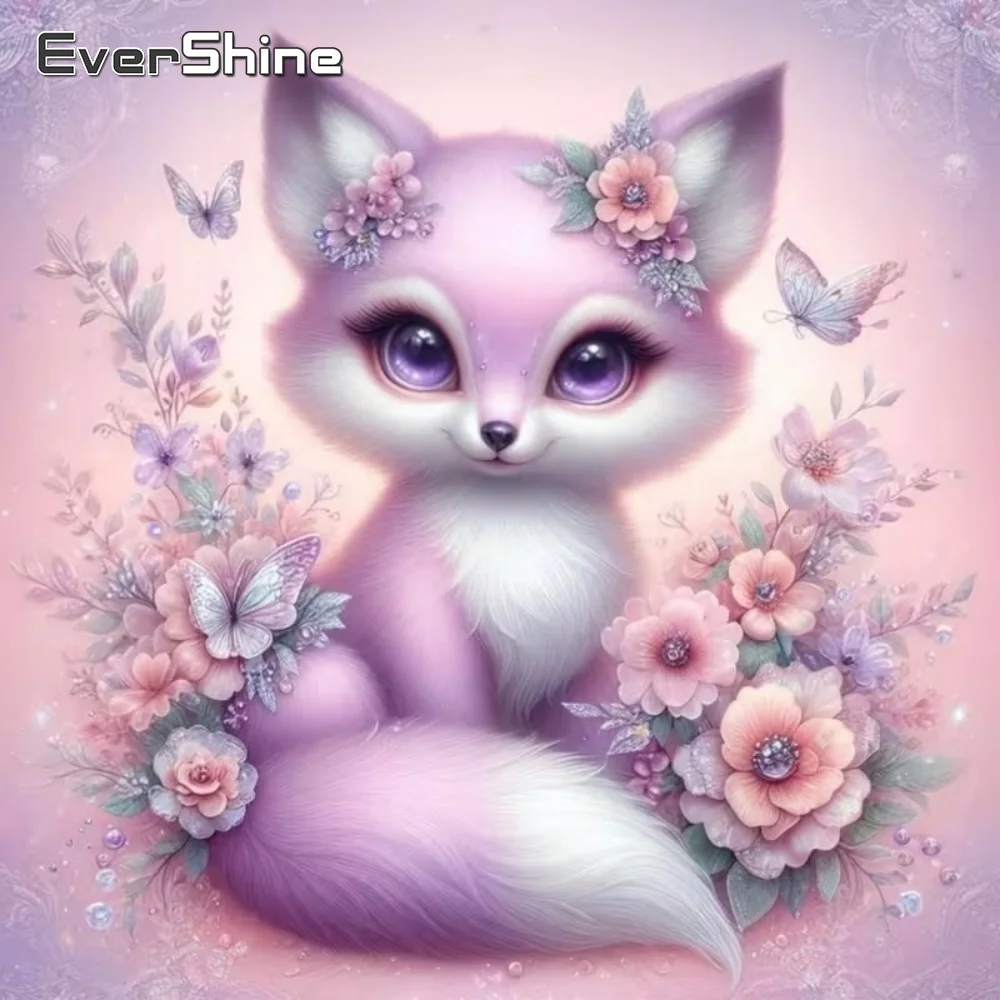 EverShine Fox Diamond Painting Animal DIY Cartoon Diamond Mosaic Pattern for Adults Beginners Flower Craft Kit Handmade Hobby
EverShine Fox Diamond Painting Animal DIY Cartoon Diamond Mosaic Pattern for Adults Beginners Flower Craft Kit Handmade Hobby