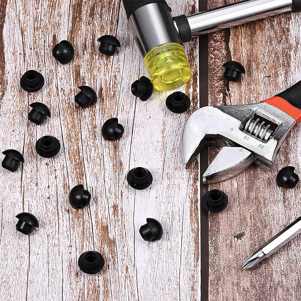 10 Pcs Hydraulic Jack Plugs Rubber Bung Replacement Parts Horizontal Black Sealing Waterproof Oil Reservoir Filler
10 Pcs Hydraulic Jack Plugs Rubber Bung Replacement Parts Horizontal Black Sealing Waterproof Oil Reservoir Filler