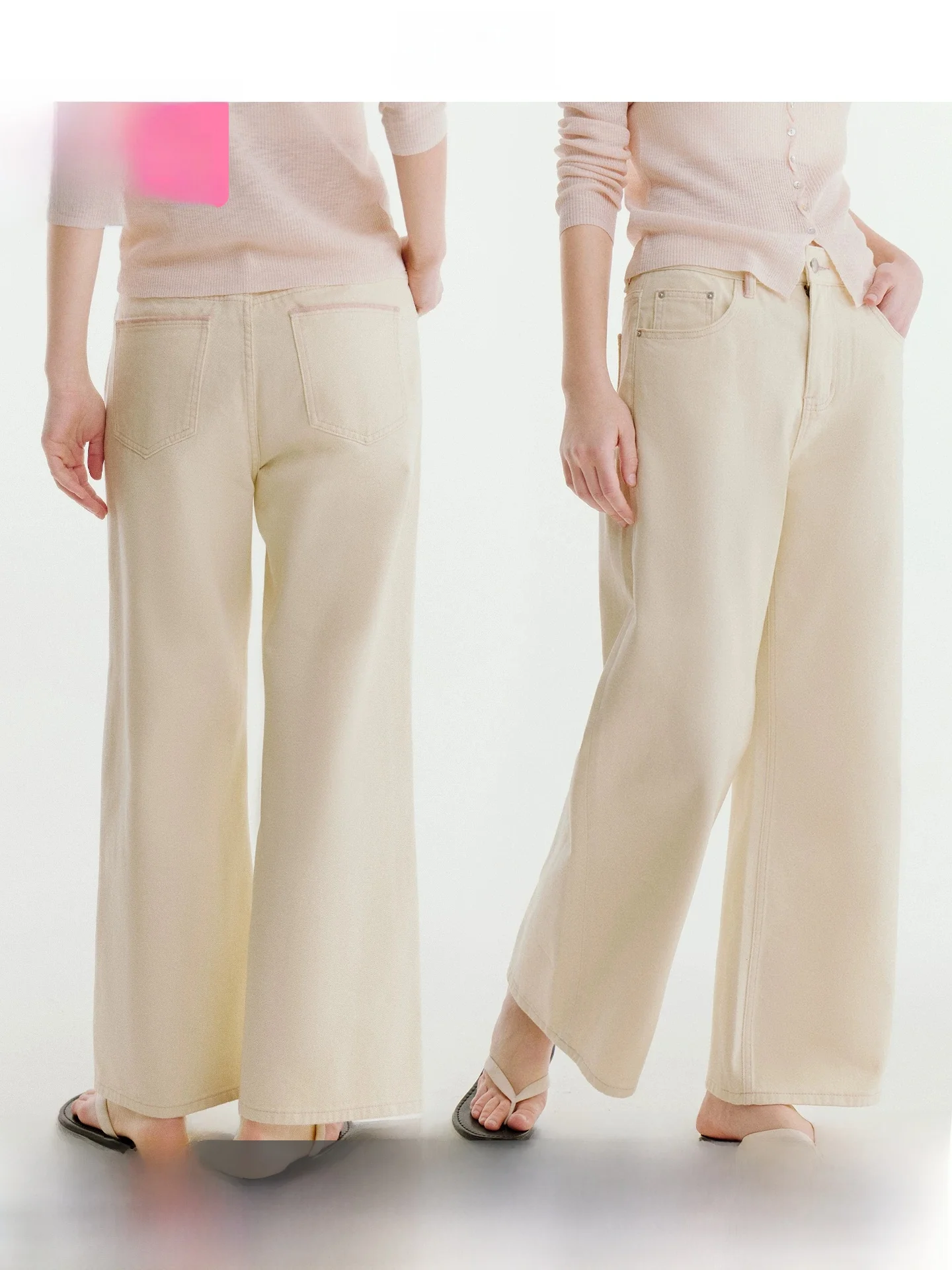 Fano Early Spring Loose Feel Straight Leg Jeans Women's New 2026 Milk White Loose Versatile Denim Pants High Waist Commute Style
Fano Early Spring Loose Feel Straight Leg Jeans Women's New 2026 Milk White Loose Versatile Denim Pants High Waist Commute Style